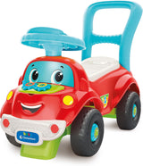 Clementoni - 17747 - Nicolò Go Go 3 v 1 - Jezdecké auto, elektronický výukový reproduktor, první krůčky, světla a zvuky, hra pro děti od 1 roku - Made in Italy Hračky Bebe Naty Shop Výchozí název