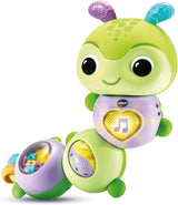 VTech Baby Spinning Fun Caterpillar - Mluvící a zpívání Interaktivní hračka na zvonek a motorické dovednosti - Na 6-24 měsíců Hračky pro miminka Naty Shop