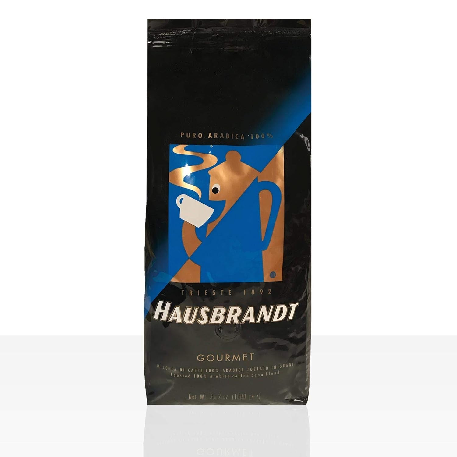 Espresso Gourmet Hausbrandt 6 x 1 kg Kávová zrna, 100% Arabica