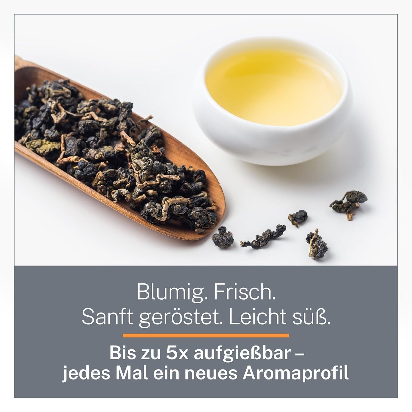 Ti Guan Yin Bio Oolong Tea 100g - Vysoce kvalitní organický čaj Oolong z Číny - Wu Long (Ceremonial Grade) - Pro milovníky čaje a znalce - Mycupoftea
