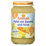 Bio Apfel Mit Banane Und Hirse, Ab Dem 6. Monat, 190 G Naty Shop Výchozí název