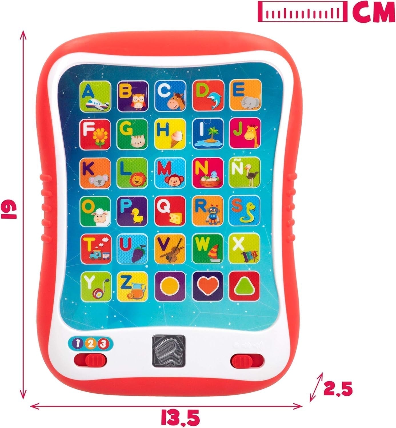 winfun ColorBaby 44256 výukový podnos se světlem a zvukem Hračky pro miminka Naty Shop