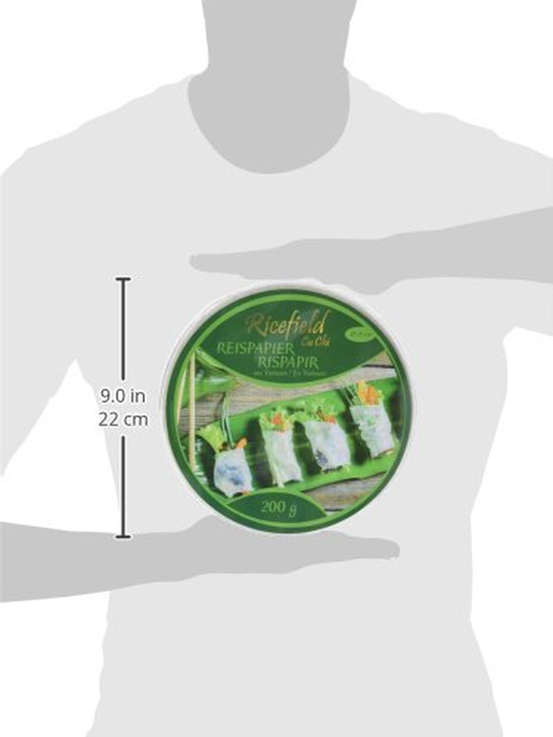 Rýžový papír Ricefield, kulatý, 22 cm (1 x 0,2 kg)