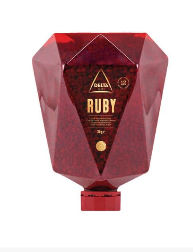 Delta Café – celá zrnková káva Ruby, krabice 3 kg