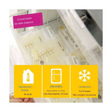 Medela sáčky pro skladování mateřského mléka 25 ks, cca. 200 ml, bílá (španělská verze) Potraviny a doplňky pro kojení Bebe Naty Shop