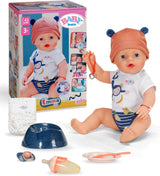 BABY Born Emma ve stylu džungle - Panenka 43 cm vysoká - 10 funkcí Včetně doplňků a šatů v unisex barvách - Funguje bez baterií - Vhodné pro děti od 3 let Naty Shop Dolls Výchozí název