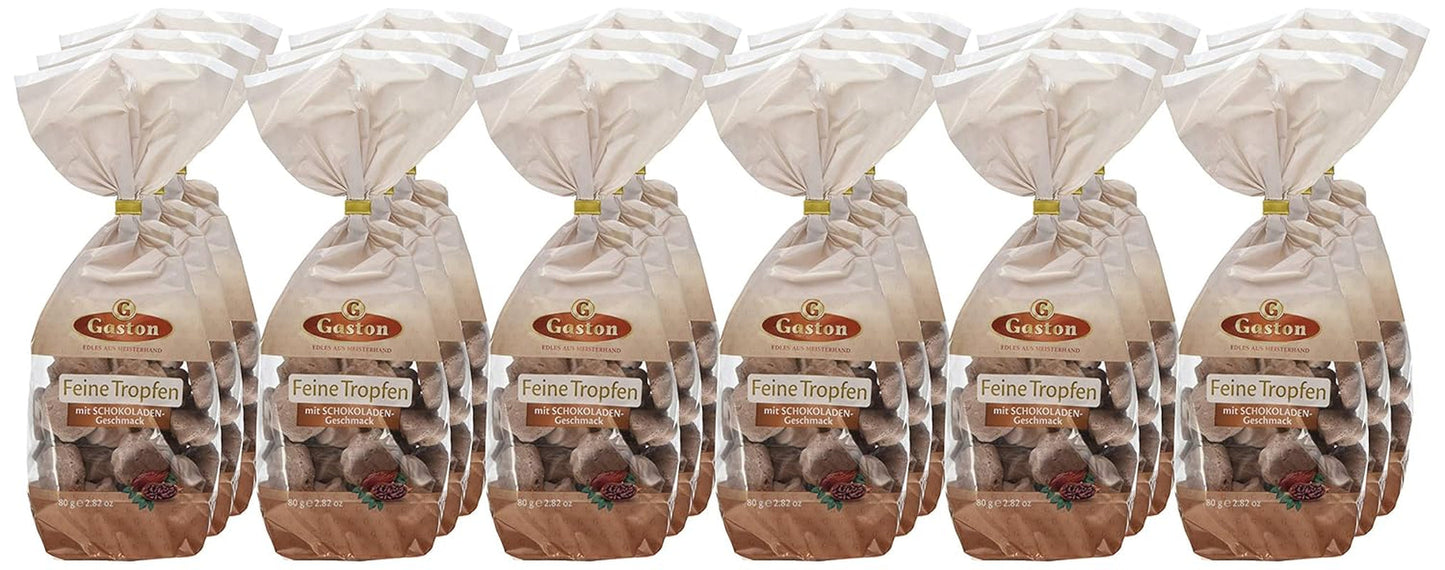 Balení jemných kapek s příchutí čokolády 18 (18 x 80 g)