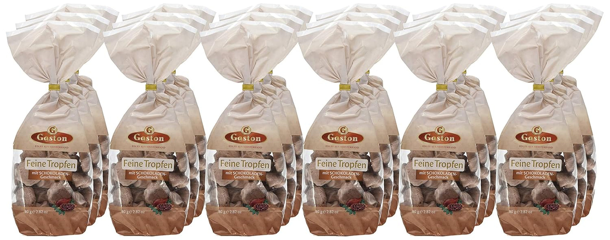 Balení jemných kapek s příchutí čokolády 18 (18 x 80 g)