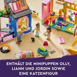 Stavebnice LEGO Friends Vintage Fashion Store pro děti s hračkářstvím, figurkami a kočkou, model na hraní rolí pro sociálně-emocionální rozvoj, dárek pro 6leté dívky a chlapce 42614 Stavebnice Besuche den LEGO-Store