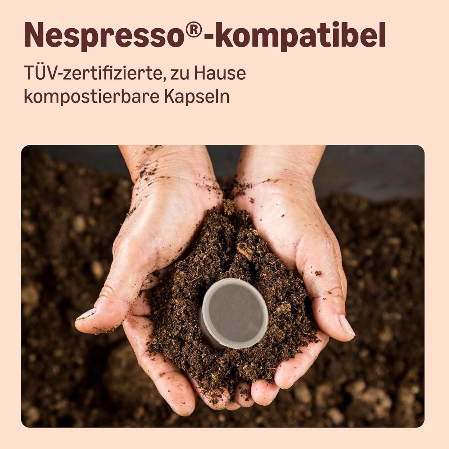 Od Amazon Heimkompostierbare Kaffeekapseln, kompatibel s Nespresso, 100 % kolumbianischer Arabica, 20 Stück – Rainforest Alliance-zertifiziert