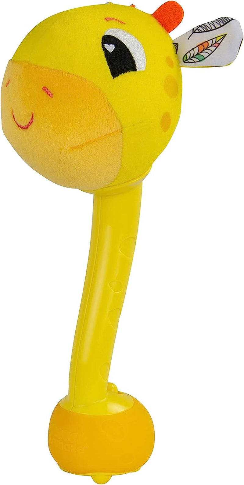 Lamaze L27471 Crazy Giraffe, hračka pro novorozence, barevná senzorická hračka pro miminko, dárek pro nové rodiče, vývojová hračka pro chlapce a dívky 12 měsíců staré hračky Bebe Naty Shop Funny Giraffe