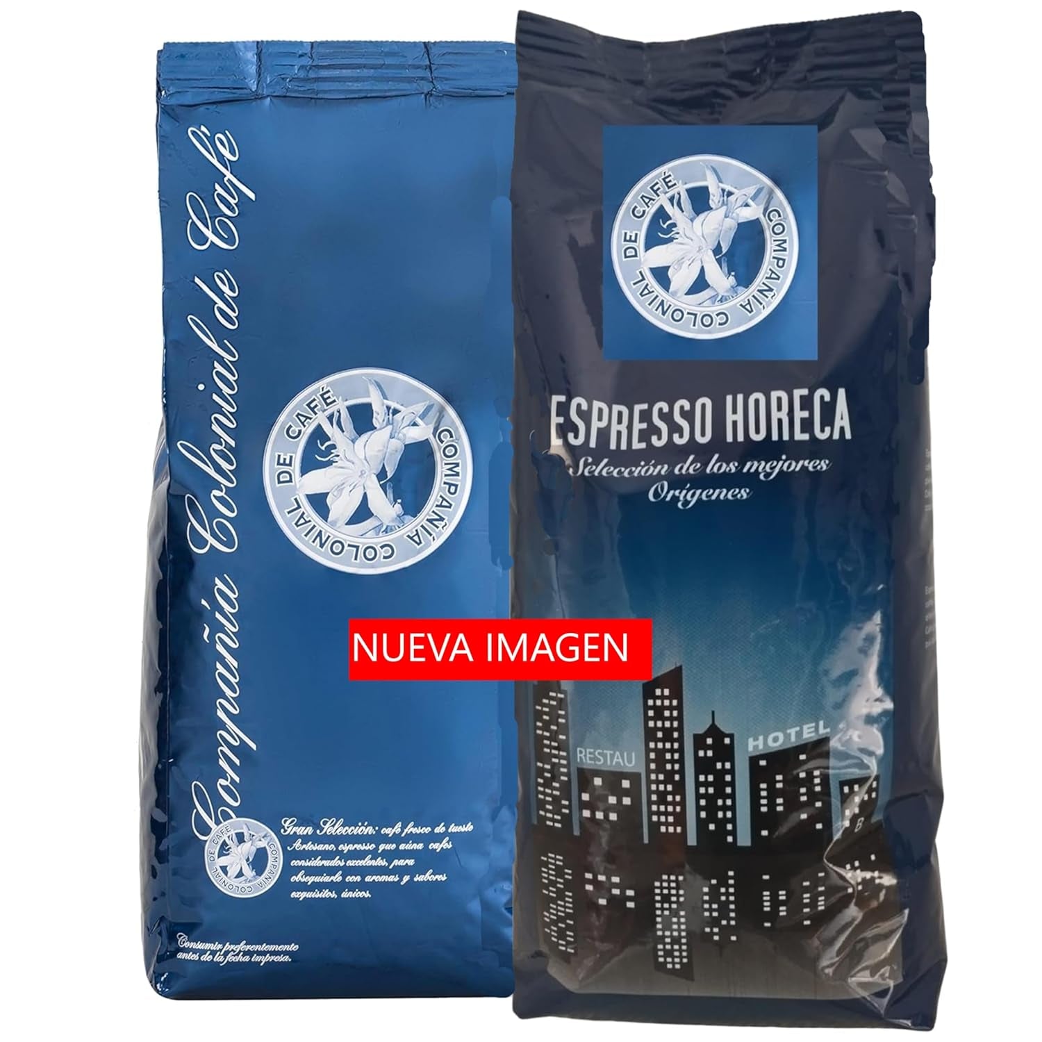 100% přírodní kávová zrna Arabica 1kg – Intenzivně pražená káva espresso se směsí kolumbijského a brazilského původu – Fair Trade.