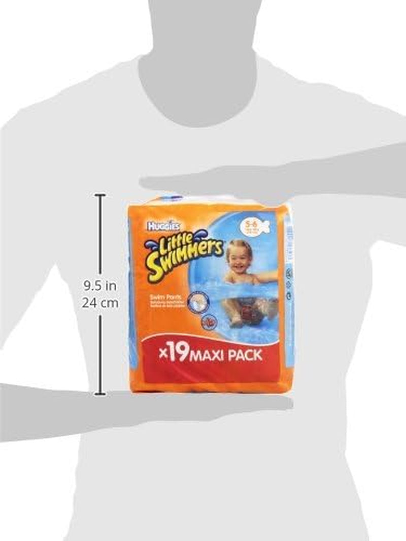 Plavecké plenky Huggies Little Swimmers velikost 5/6 (12-18 kg), 1 balení po 19 kusech
