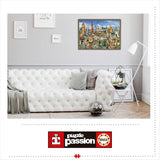 Educa - Puzzle 2000 dílků pro dospělé | Dominanty Evropy, puzzle 2000 dílků pro dospělé a děti od 14 let, Turistické atrakce (17697) Puzzle Naty Shop