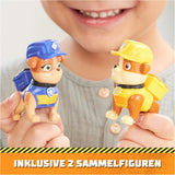 Rubble & Crew - Sada akčních figurek Rubble & Mix, 2 stavebnice a 85G kinetický stavební písek, hračka vhodná pro děti od 3 let akční figurky Naty Shop