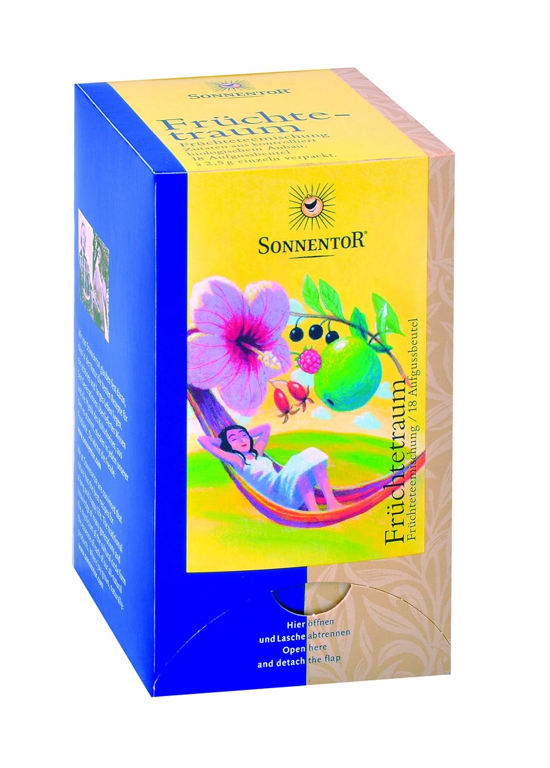 Bio ovocný čaj, Früchtetraum, 45 g