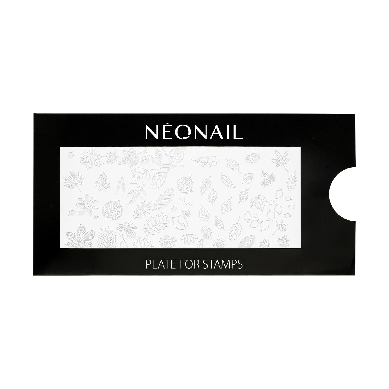 NÉONAIL Nagel Stempel Mit Schaber - Nägel Selber Machen - Razítko na nehty - Nageldesign Für Nagel Schablone - Francouzské nehty Stempel - Silikon Nagelstempel