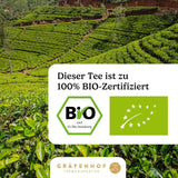 Organický čaj Yerba Maté Originální 1 kg sypaný čaj Maté s vysokým obsahem kofeinu Nepražené na vzduchu Sušené v laboratoři Testované listy maté balené v Německu Prvotřídní kvalita Gräfenhof