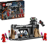 LEGO Star Wars: Mandalorianský souboj mezi Paz Vizslou a Moffem Gideonem, Sběratelská stavebnice pro děti, Nápad na dárek pro kreativní chlapce a dívky 7+, Mandalorianská hračka 75386 Stavebnice Beuche den LEGO-Store Výchozí název