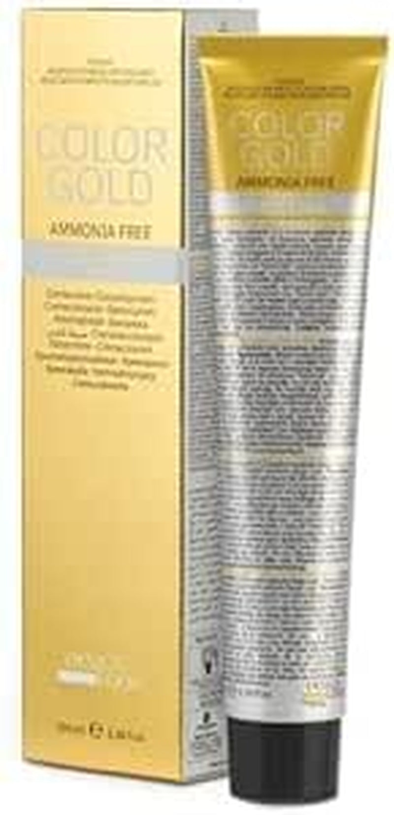 - Barva krémová Color Gold 7.0 Blond - 100 ml - Profesionální barva na vlasy s šedým povlakem Barva na vlasy Naty Shop 8,13 Kg 100 G (1 balení)