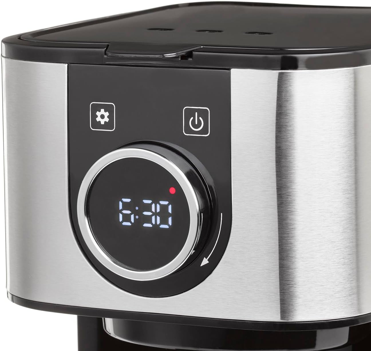 Kávovar CASO Selection C 10 Thermo Design – Nerezové pouzdro, 1,2l izotermická karafa (10 šálků), dotykové ovládání a časovač, funkce Aroma PLUS, permanentní filtr, filtr proti odkapávání