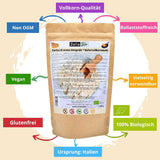 Dalia - BIO celozrnná ovesná mouka 500g | Bez lepku | Bohaté na vlákninu a bílkoviny Původ: Itálie | Na chléb, koláče, kaše a fitness recepty | Prémiová kvalita