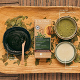 Přírodní kosmetika LOGONA bylinná vyživující barva na vlasy, organická henna prášková veganská barva na vlasy pro intenzivní barvu a lesk, bylinná barva na vlasy v měděné blond (blond), 1 x 100 g Naty Shop barva na vlasy