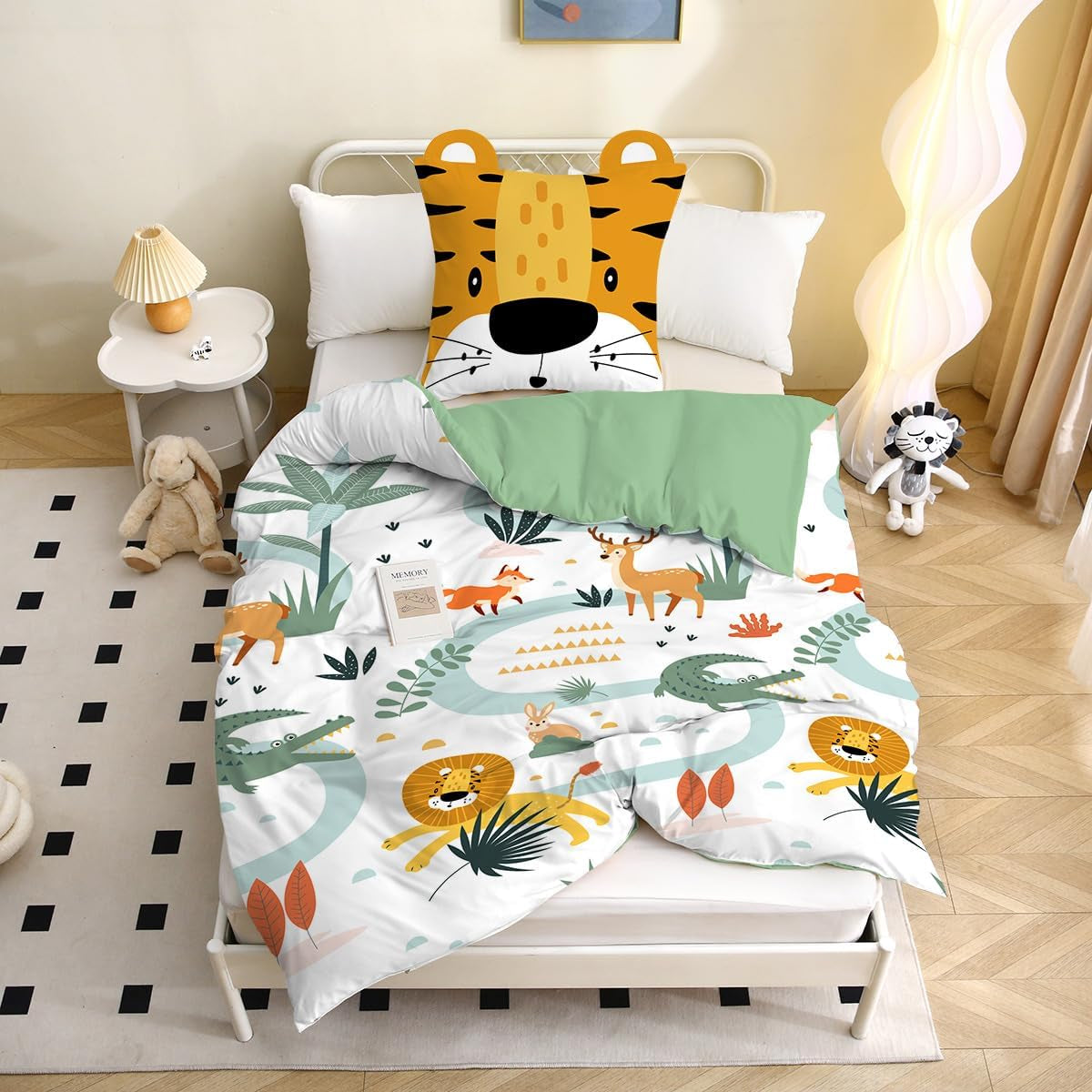 3D povlečení z mikrovlákna, zvířátka, unisex Povlečení - dětské Naty Shop