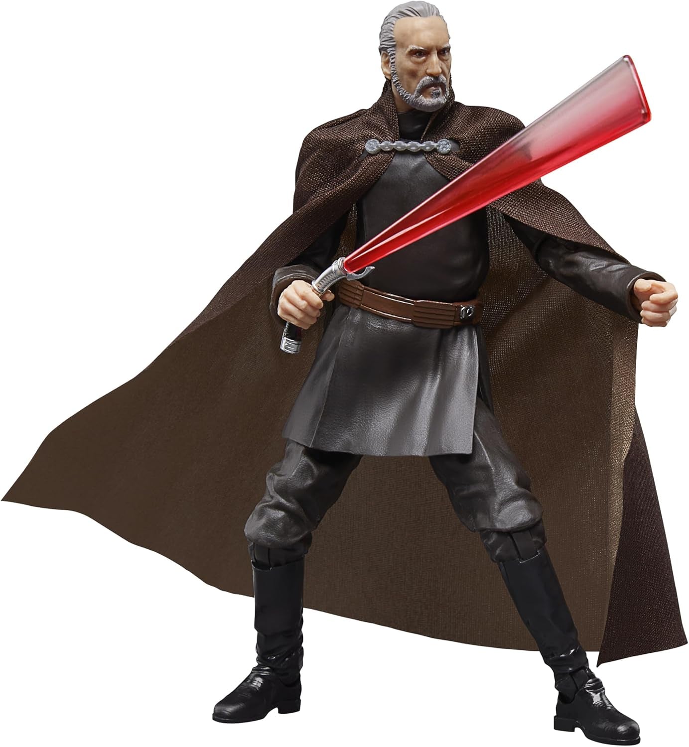 Star Wars Černá série Hrabě Dooku, Star Wars: Pomsta Sithů 20 let sběratelská akční figurka (15 cm) Akční figurky Naty Shop