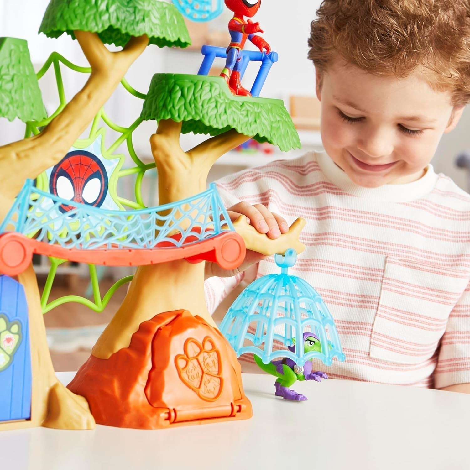 Marvel Spidey a jeho super přátelé Dino Treehouse Herní sada pro superhrdiny Akční figurky Naty Shop