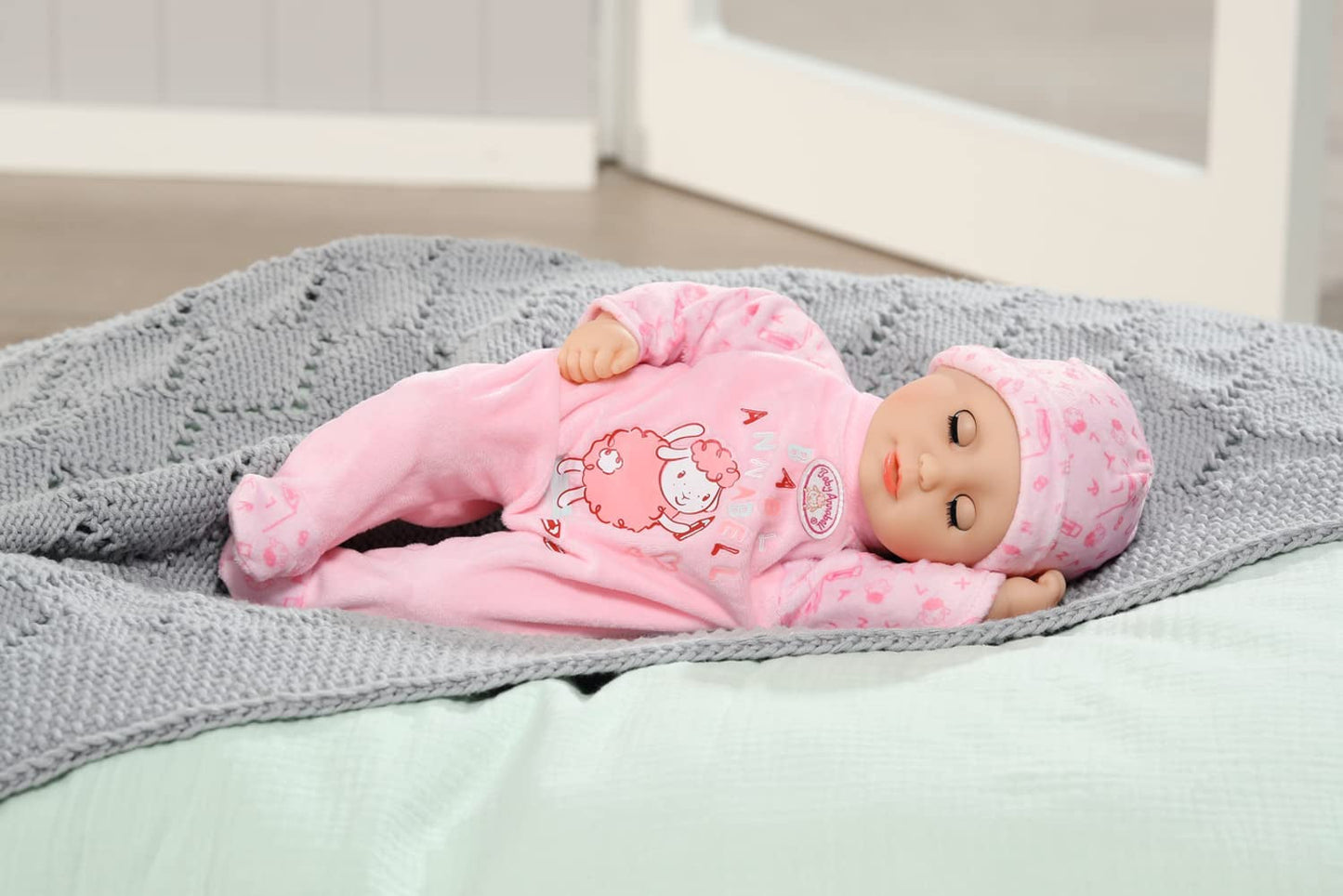 Annabell Malá měkká panenka Annabell 36 cm, s látkovým tělem a ospalýma očima, 36 cm, 709870 Zapf Creation