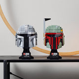 Model Mandalorianské helmy LEGO Star Wars, kolekce dekorací do pokoje a skvělý dárek pro dospělé, stavebnice, muže, ženy, matku, otce, tip na dárek pro kolekci 75328 Stavebnice Besuche den LEGO-Store