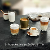 Siemens EQ500 klasický automatický espresso kávovar, TFT barevný displej, 5 druhů kávy a mléka, funkce dvojitého šálku, snadné čištění, vyjímatelná spařovací jednotka, s hadicí na mléko, černá, TP511E19