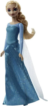 Mattel Disney Panenka Ledová královna Elsa, Panenka Ledová královna, Vyčesané blond vlasy, Nábytek, Vyjímatelné Boty, Dárky Disney, 3 roky staré hračky, HLW47 Naty Shop Dolls