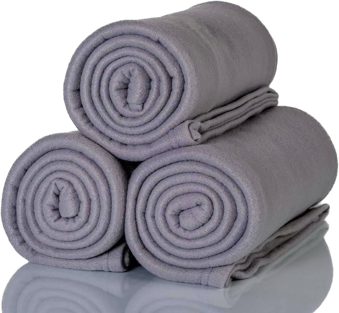 ALCLEAR 3 kusy Oeko Tex fleecové deky, barva: antracit, velký rozměr 130X160 Cm, nad 200 G/M2, deka na pohovku deka deka do obývacího pokoje, pikniková deka deka na gauč Postele a deky Besuche den ALCLEAR-Store Antracite 3 kusy 130X160 Cm