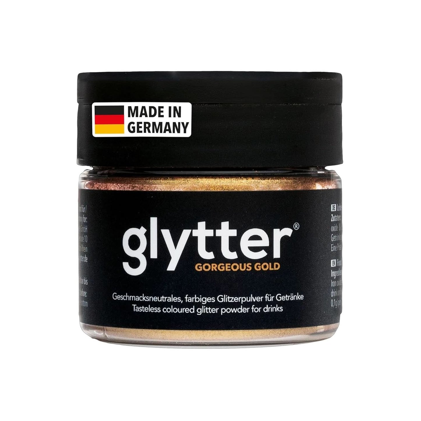 Glytter, Jedlé třpytky na nápoje a tekutiny, 10 gramů Glitter Naty Shop