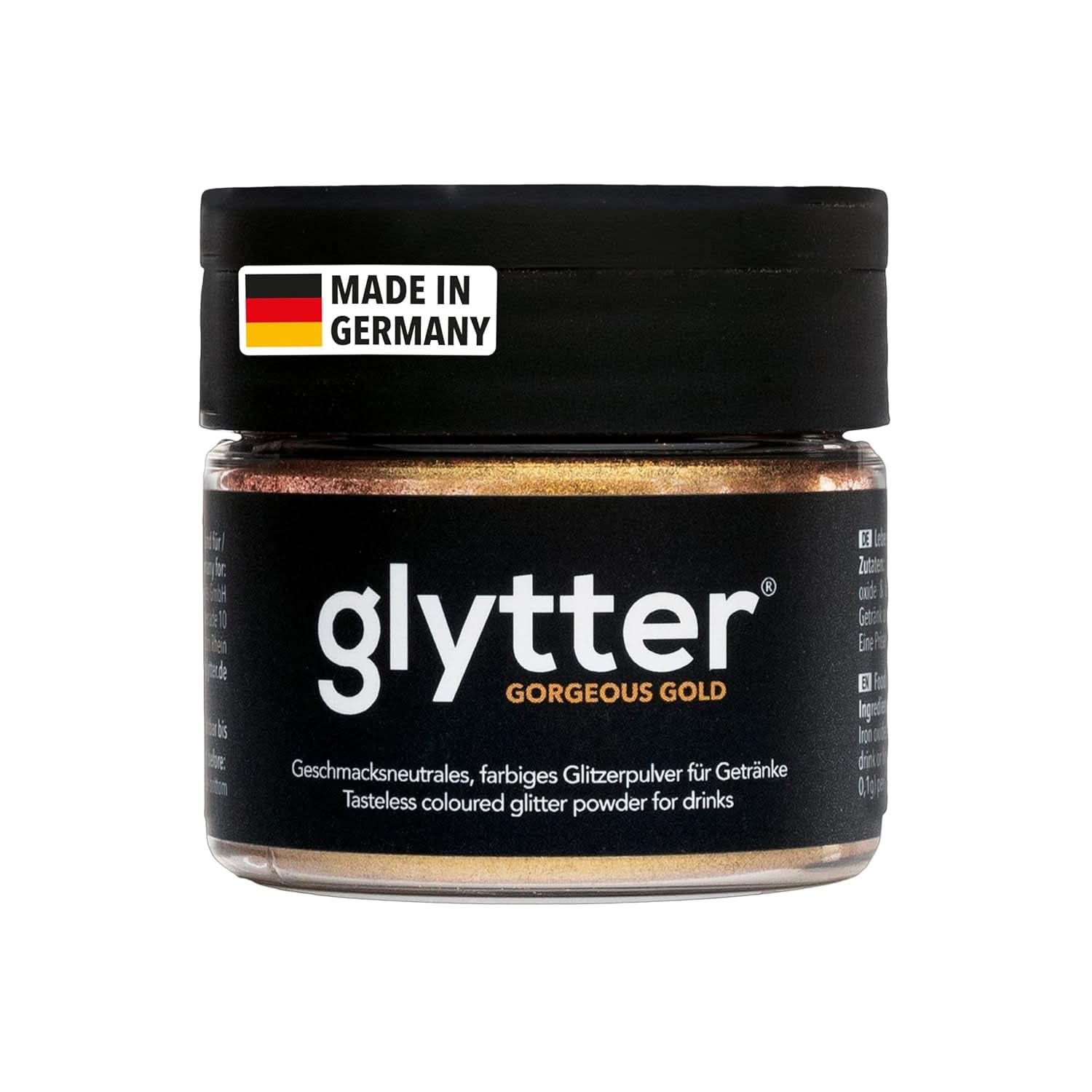 Glytter, Jedlé třpytky na nápoje a tekutiny, 10 gramů Glitter Naty Shop