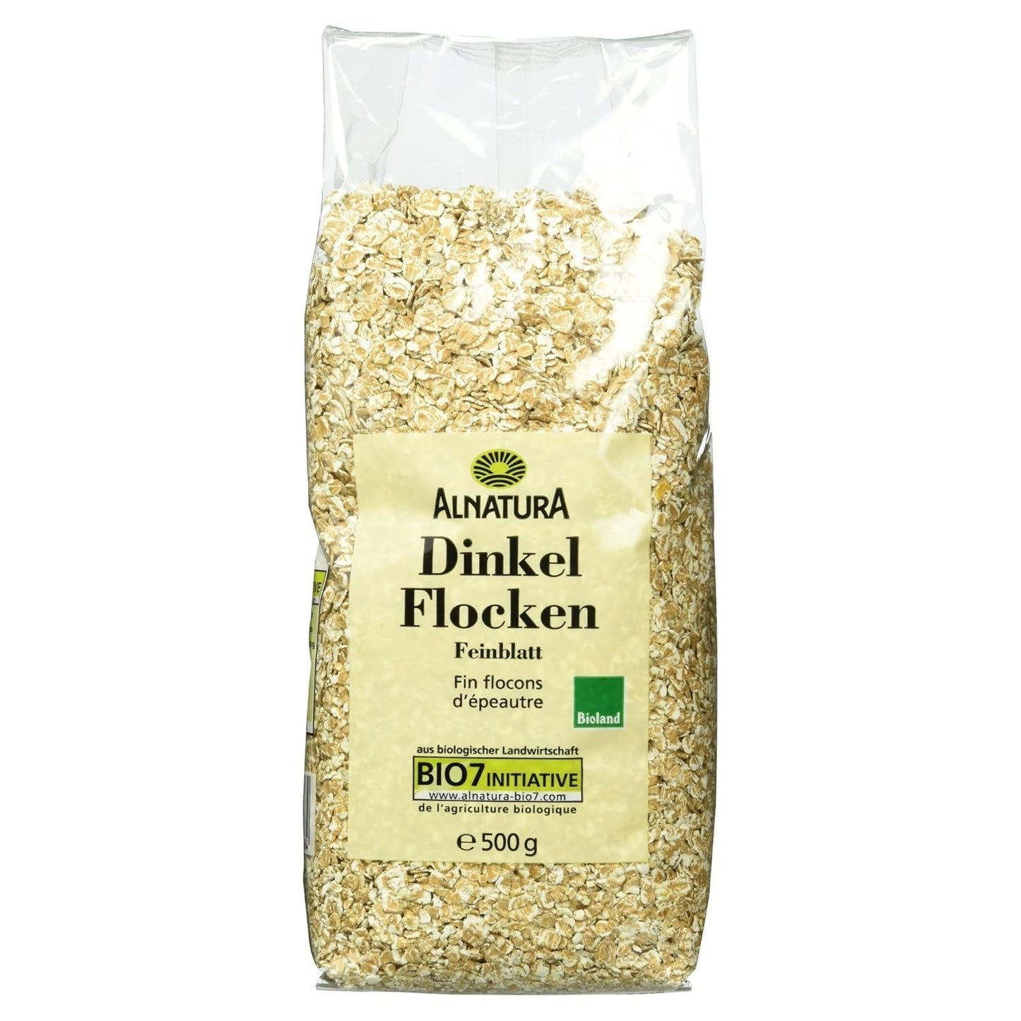 Fulgi de speltă bio, fulgi fini, 500g