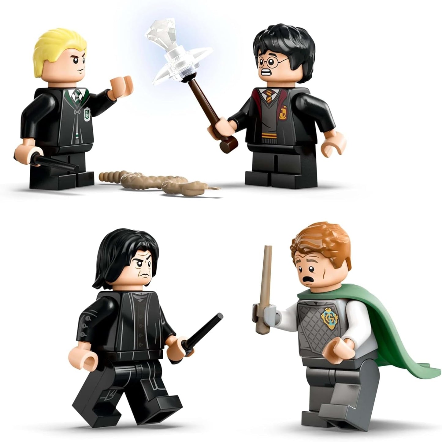 Stavebnice LEGO Harry Potter Bradavický hrad: Soubojnický klub se 4 minifigurkami vč. Draco Malfoy, Gilderoy Lockhart & Severus Snape, sada S funkcí Pro chlapce a dívky ve věku 8+ 76441 Stavebnice Besuche den LEGO-Store