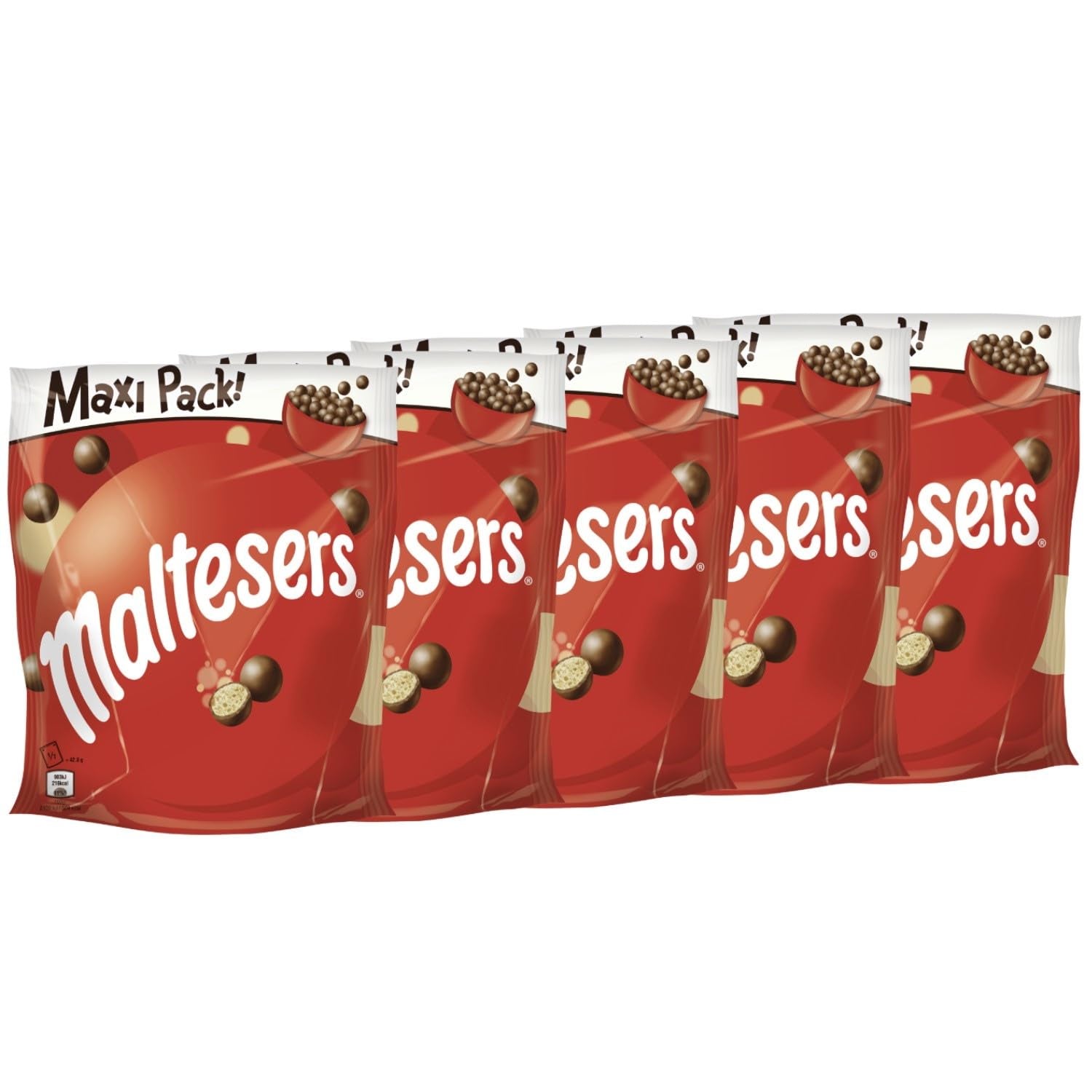 Maltezery, čokoládové kuličky s křupavým a světlým středem, vzdušná, čokoládová přesnídávka, 1 balení (1 x 300g)