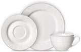 Kávový servis Ritzenhoff & Breker Isabella, 18 kusů, jemný porcelán, bílá s ornamenty, 37 x 26 x 25 cm