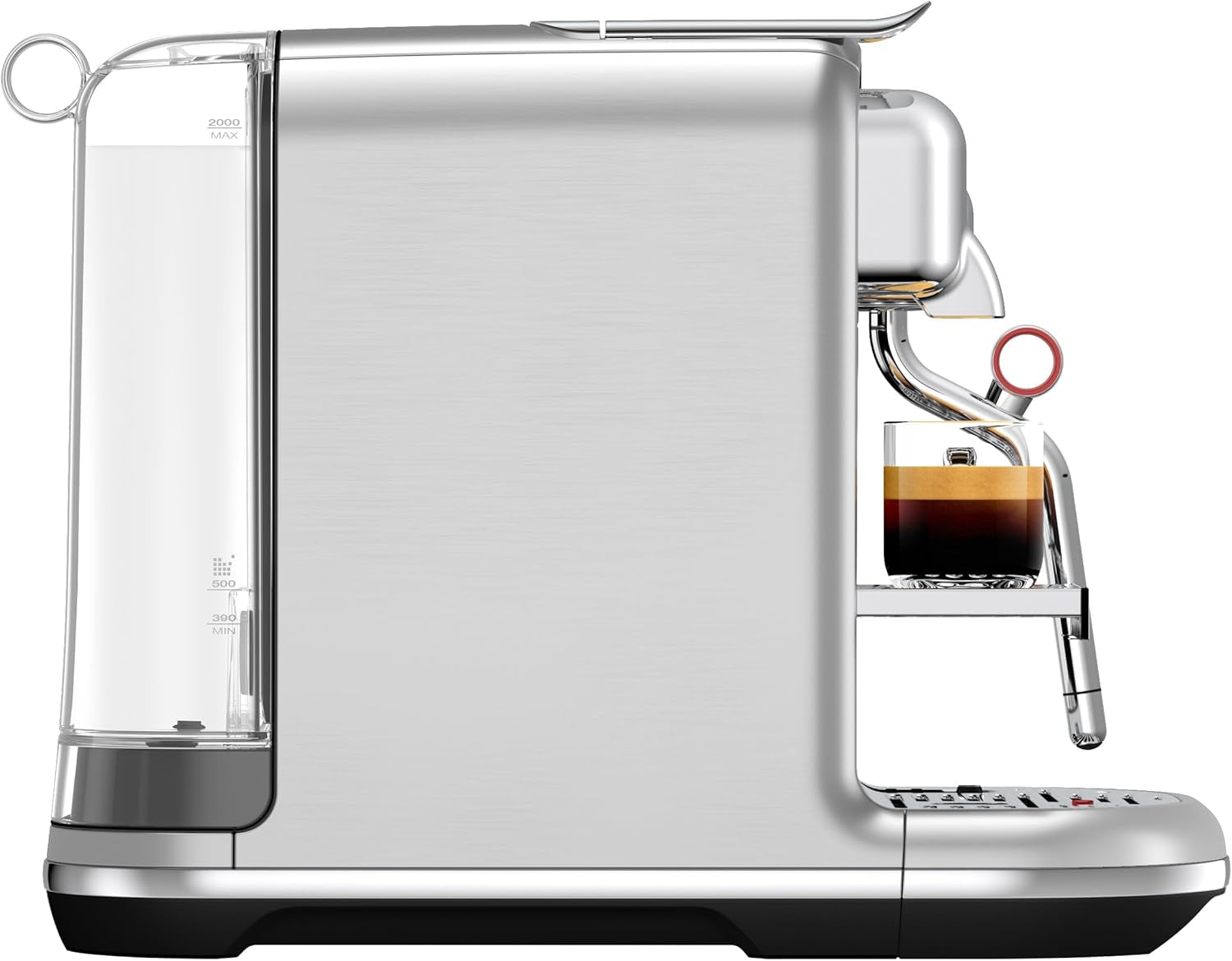 Espresso kávovar Sage Nespresso Creatista Pro, nerezová ocel, kartáčovaná nerezová ocel
