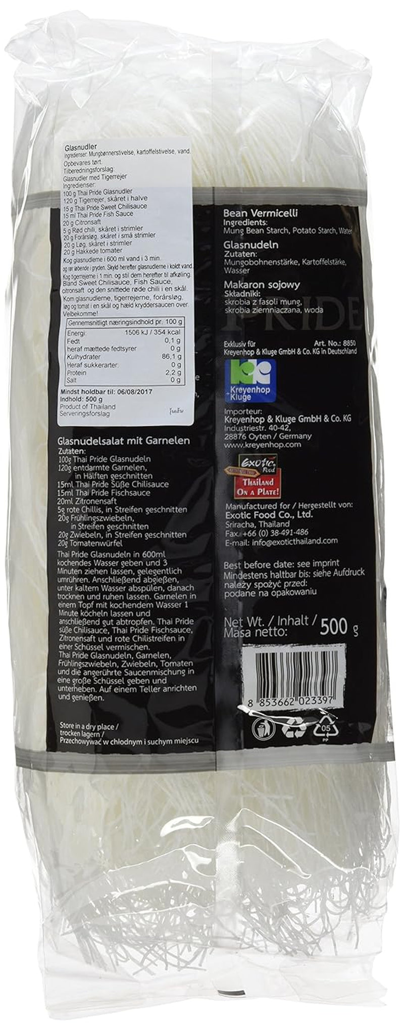Skleněné nudle, mungo, nudle (500 g)