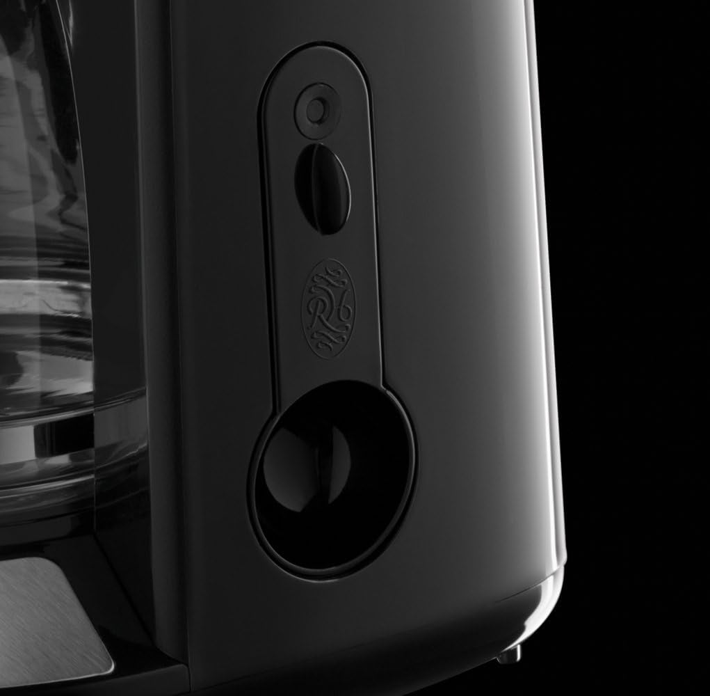 Kávovar Russell Hobbs [Sprchová hlavice pro optimální extrakci a aroma] Dobrodružný (1 až 8 šálků, 1,0 l termo karafa, automatické vypínání, systém proti odkapávání, 1100 W) Filtrační kávovar 24020-56