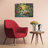 Puzzle Ravensburger 12000696 - Idyla u vodního oka - 1500 dílkové puzzle pro dospělé a děti od 14 let, puzzle s motivem tygra Puzzle Naty Shop