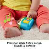 FISHER-PRICE Zábavné učení a hraní se špunty do uší Play – Interaktivní špunty do uší se zábavnými světly, výukové písničky a jemné motorické aktivity, 20+ písniček a vět, 6 měsíců a více, HWY45 Baby Toys Naty Shop