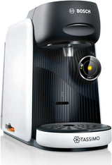Bosch Tassimo finesse espresso na kapsle TAS162E, 70 nápojů, intenzivnější káva stisknutím tlačítka, automatické vypínání, udržitelné, perfektní dávkování, 1400 W, černá/černá