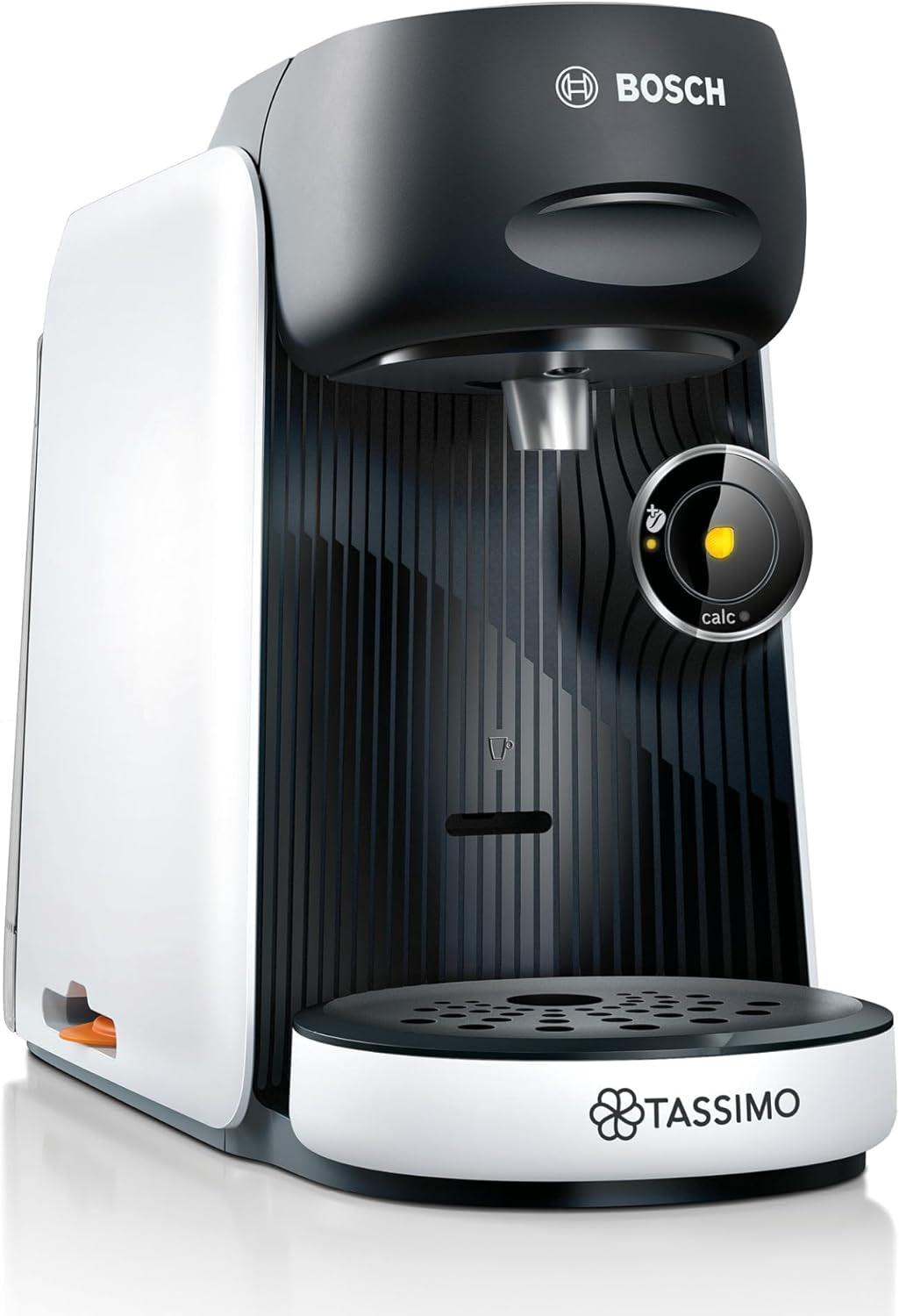 Bosch Tassimo finesse espresso na kapsle TAS162E, 70 nápojů, intenzivnější káva stisknutím tlačítka, automatické vypínání, udržitelné, perfektní dávkování, 1400 W, černá/černá