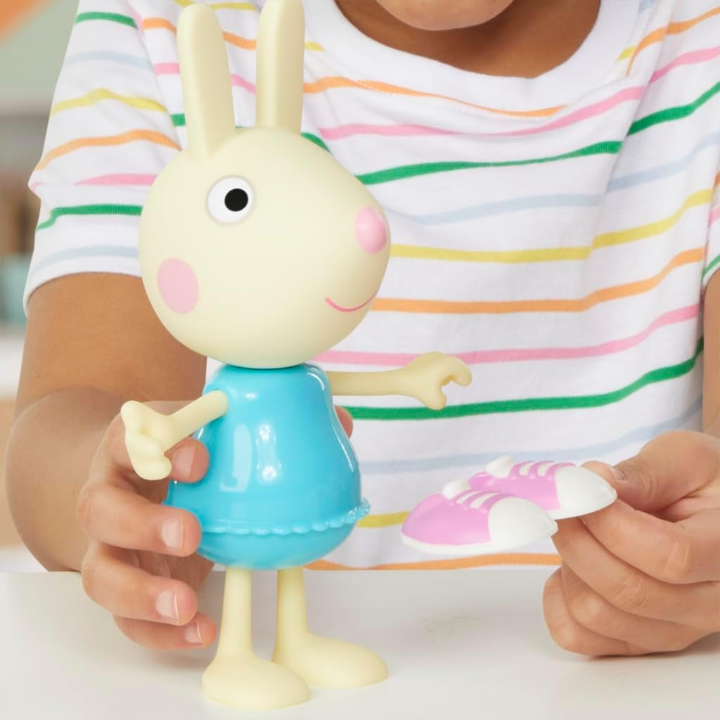 Prasátko Peppa Luisa Spoon - Zábavná figurka na převlékání, 15 cm panenka s doplňky a oblečením, sada interaktivních hraček pro batolata od 3 let