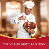 Lindor Čokoláda Top Prezentace | 1718 g a čokoládové tyčinky s marcipánem | 25 barů x 50 g v počítadle | 1250 g | Čistý marcipán potažený hořkou čokoládou | Čokoládové tyčinky